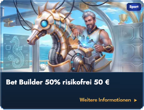 Banner zum Bet Builder von Casea Casino