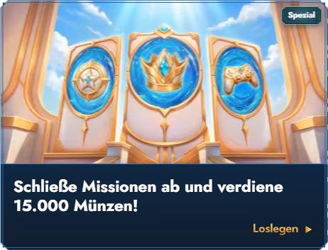 Banner zu den Challenge-Belohnungen von Casea Casino