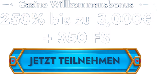 Casea Casino Welcome Package - 250% up to €3,000 + 350 Free Spins